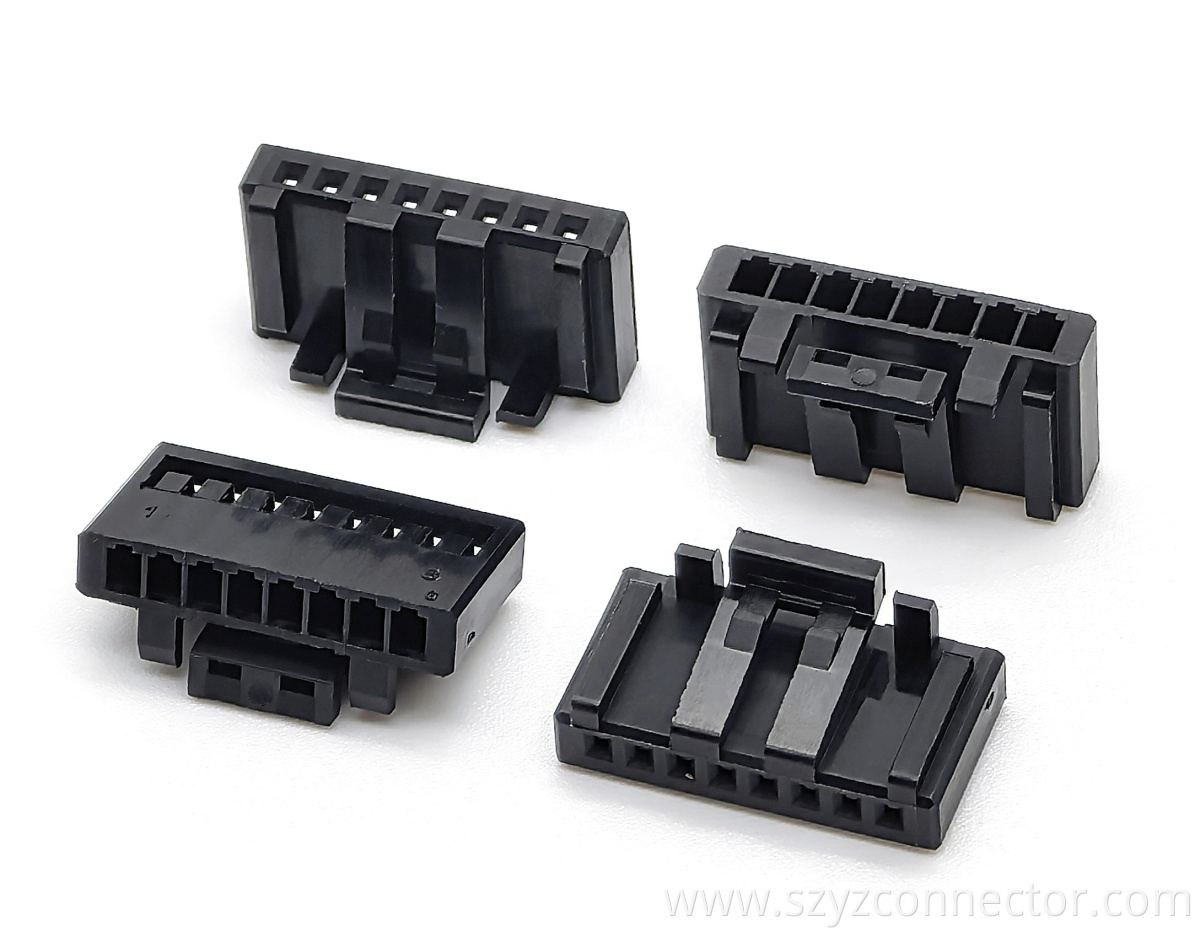 GT8E 2.0mm Pitch Automotive Connector Housing 1*8P PA66 GT8E 2.0mm Pitch Automotive Connector Housing 1*8P PA66